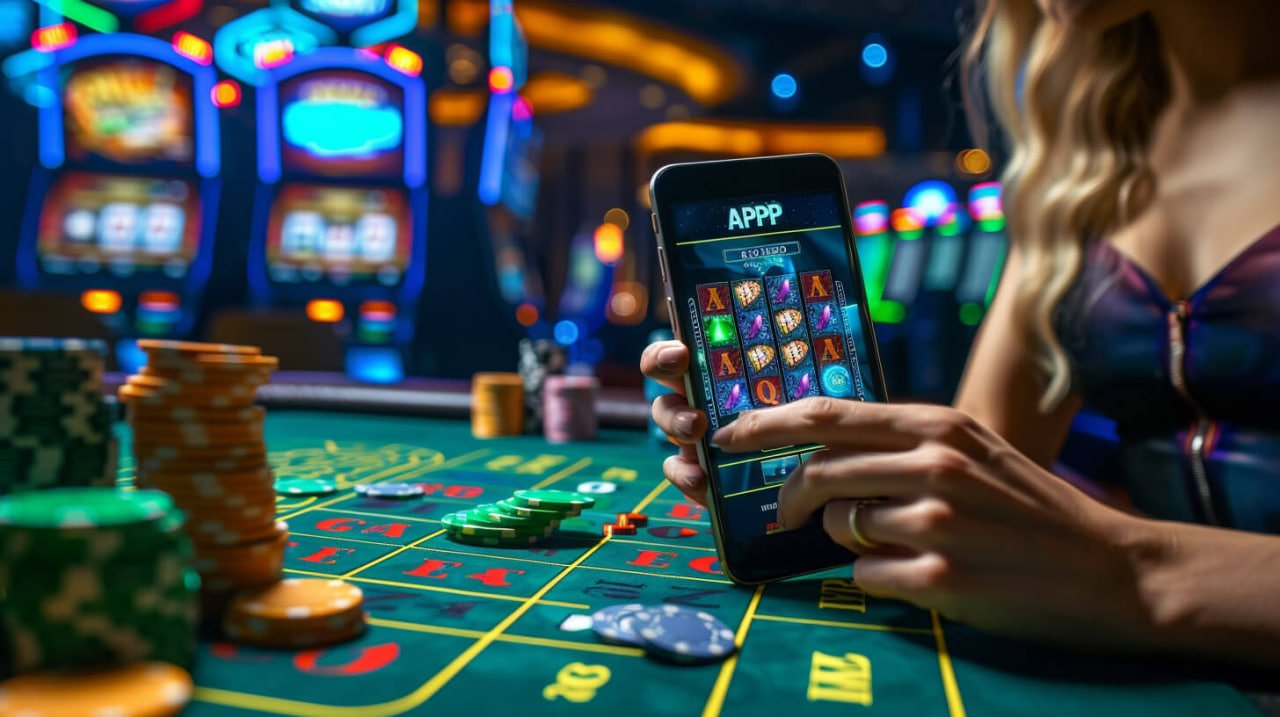 Live Baccarat table interface on bantogel slot mobile app with multiple camera angles and betting panel